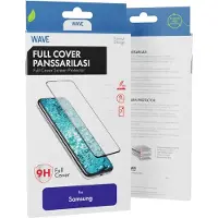 Wave Full Cover -panssarilasi, Samsung Galaxy S23, musta (1 pcs, Samsung Galaxy A23 5G), Téléphone portable : film de protection, Noir, Transparent