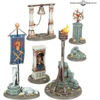 Games Workshop Warhammer Aos - Set D'objectifs Des Royaumes 65-16