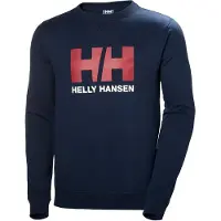 Helly Hansen pour homme. 34000 Sweatshirt HH Logo Crew Marine (M), Coton, Outdoor, De plein air