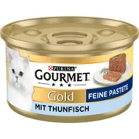 Gourmet 24x85g Les Mousselines Gold - Pâtée pour chat - Thon