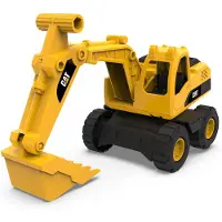 CAT CatToysOfficial Ensemble de Véhicules de Construction Officiels pour Enfants à Partir de 2 Ans - Machines de Construction -