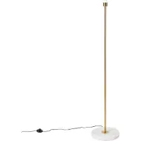 QAZQA Lampadaire moderne en laiton - Kaso