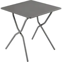 Lafuma Table Pliante Balcony Titane Compacte, Pliable, Design Moderne, Résistante Aux Intempéries -