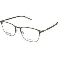 HUGO BOSS Lunettes de Vue Hugo HG 1235 53/18/145 Green ruthenium Metal frames MAN HG 1235