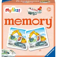 Ravensburger My first memory - Véhicules (Allemand, Anglais, Espagnol, Français, Italien, Japonais, Néerlandais, Portugais, 2 - 4 Joueur)