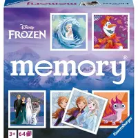 Ravensburger - 20890 - Disney Frozen Memory, le jeu classique pour tous les fans de Frozen, jeu de mémoire pour 2 à 8 joueurs à partir de 3 ans