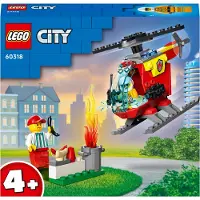 LEGO 60318 City Hélicoptère des pompiers avec pompier et élément de départ