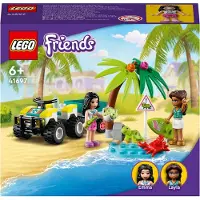 LEGO 41697 Friends Sauvetage de tortues avec animaux marins et véhicule tout-terrain