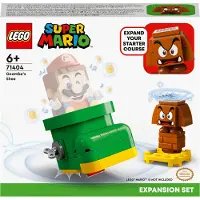 LEGO 7144 Super Mario la chaussure de Goomba – Ensemble d'extension, jouet à combiner avec un pack de démarrage Mario, Luigi ou Peach, avec figurine de Goomba