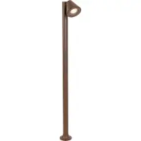 QAZQA Borne extérieure moderne brun rouille 100 cm IP44 orientable - Ciara