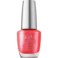 OPI Collections Spring '23 Me, Myself, and OPI Infinite Shine 2 Long-Wear Lacquer ISLS010 Left Your Texts on Red