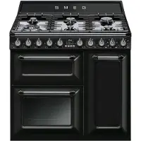 Smeg Cuisinière à Gaz Avec Four Tr93 90 Cm 6 Feux