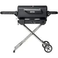 KAMADO Barbecue au charbon de bois portable avec chariot