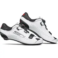 Sidi SIXTY chaussures de route blanc et noir, taille 46
