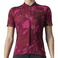 Castelli Unltd Sentiero Short Sleeve Jersey Rouge L Femme