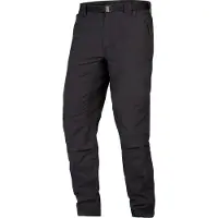 Endura Hummvee Zip-Off Pants E8128 - hommes, jambes détachables, ample, sans doublure, noir - Taille M