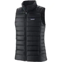 Patagonia - Doudoune sans manches en duvet natuel - W's Down Sweater Vest Black pour Femme en Nylon - Taille S - Noir