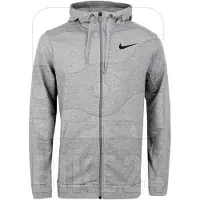 Nike Veste de survêtement gris chiné / noir