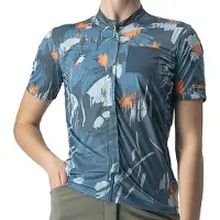 Castelli Unlimited Sentiero Short Sleeve Jersey Bleu M Femme