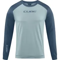 Cube Atx Long Sleeve Enduro Jersey Gris S Homme