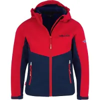 TROLLKIDS Kristiansand Jacket Rouge,Bleu 140 cm Enfants