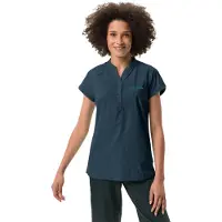 Vaude Bike Yaras Ii Short Sleeve T-shirt Bleu 38 Femme