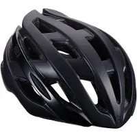 Bbb Cycling Unisex's Casque de vélo Hawk | Hommes et femmes | Aérodynamique et 21 fentes d'aération vélo de route | BHE-151 | Matt Black M (54-58 cm), M (54-58 cm)
