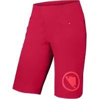 Endura Singletrack Lite Shorts Rouge L Femme