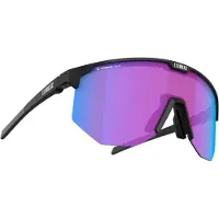 Bliz - Lunettes de soleil polyvalentes - Hero Small Matt Black Nano Optics Nordic Light Begonia Violet w Blue Multi - Noir