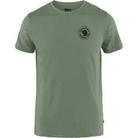 Fjällräven - T-shirt léger et confortable - 1960 Logo Tee M Patina Green pour Homme en Coton - Taille M - Vert
