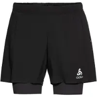 Odlo Zeroweight 5 Inch Shorts Noir S Homme