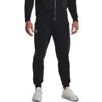Under Armour Pantalon de sport 'Essential' noir / blanc