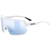 Uvex Sportstyle 235 Variomatic Photochromic Sunglasses Blanc Variomatic Litemirror Blue/CAT1-3