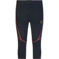 La Sportiva Triumph Tight 3/4 M, Course en montagne, Homme, Collant, K00Y00 Noir/Jaune, XL -