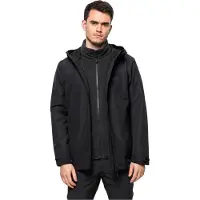 Jack Wolfskin Taubenberg 3in1 Jacket Noir L Homme