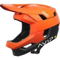 POC Casque Otocon Race MIPS Orange Noir, Taille L