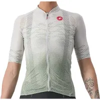 Castelli Maillot Manches Courtes Femme - Climber's 2.0 - moon grey/defender green 097