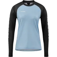 Cube Atx Long Sleeve Enduro Jersey Bleu,Noir XS Femme