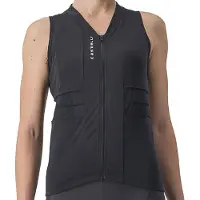 Castelli Anima 4 Sleeveless Jersey Gris S Femme