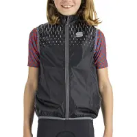 Sportful Reflex Gilet Noir 14 Years Enfants