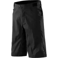 Troy Lee Designs Herren Downhill Shorts Flowline, Inkl. Innenhose, Solid - Schwarz, 34