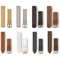Garmin Quick Release 20mm Horlogeband Leer Donkerbruin