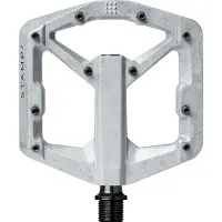 Crankbrothers Stamp 2 Flat Pedal - small - raw silver