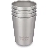 Klean Kanteen tasse Kanteen Pint de 295ml/10oz - Pack de 4 tasses en acier inoxydable