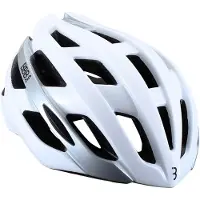 Bbb Casque de vélo Helme Hawk, taille L (58-62 cm), blanc - Casque de course polyvalent, léger.