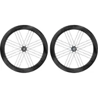 Campagnolo Bora Wto 60 2-way Fit Carbon Disc Tubeless Road Wheel Set Noir 15 x 100 / 12 x 142 mm / Shimano/Sram HG