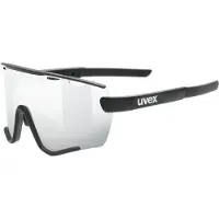 Uvex Sportstyle 236 Set Black Mat/Smoke Mirrored Lunettes vélo