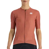 Sportful Checkmate Short Sleeve Jersey Rouge M Femme