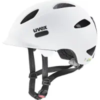 Uvex Casque Oyo - enfant, blanc et noir - taille 50-54 cm