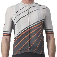 Castelli Speed Strada Short Sleeve Jersey Gris 2XL Homme